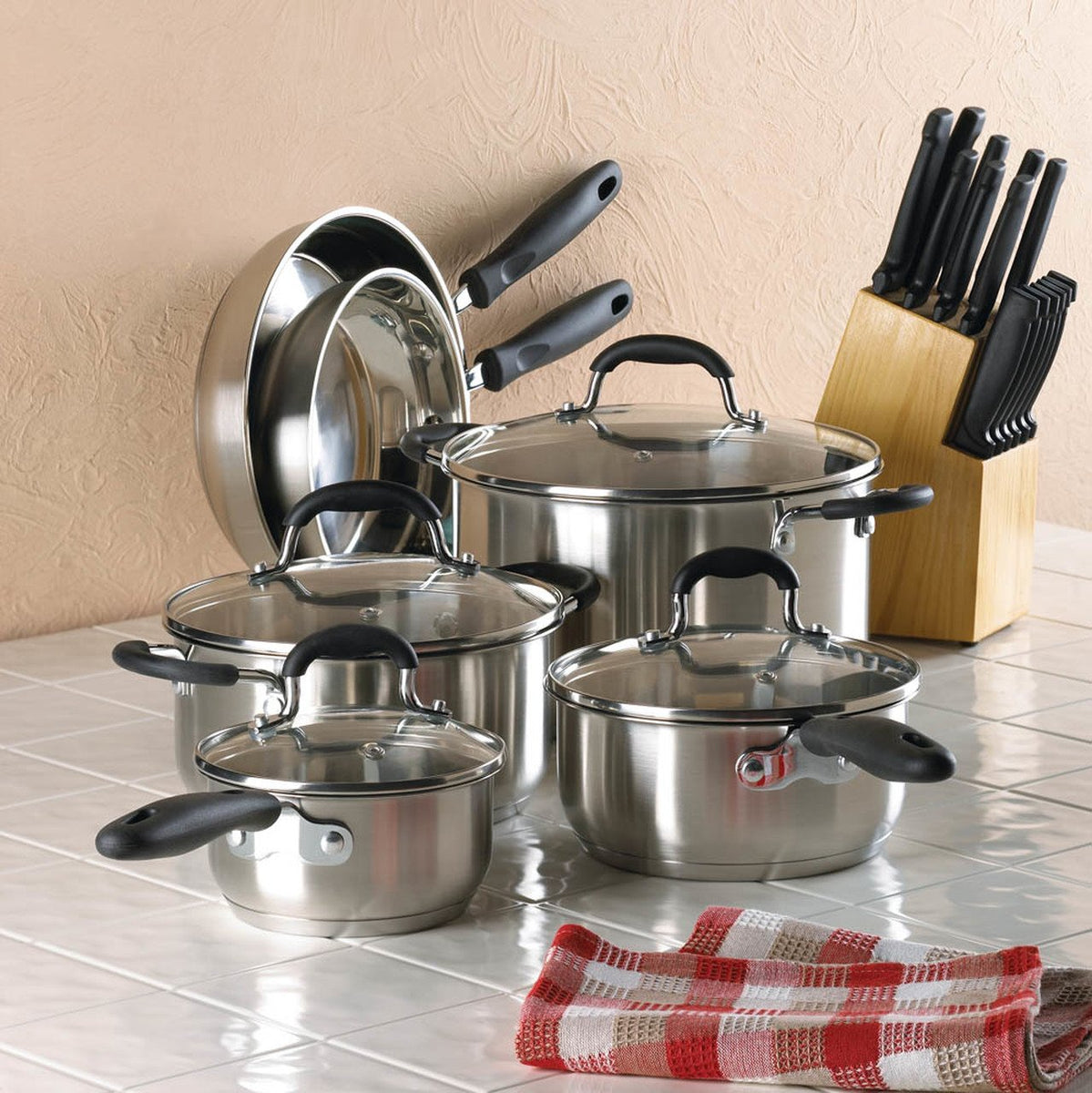 Stainless Steel Cookware Set – AMP'S Mini Mart