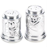 Silver Mickey Mouse Salt and Pepper Shakers