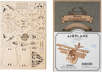 Airplane Wood Puzzle