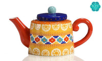 Bright Coloured Teapots