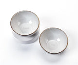 White Dipping Bowls 