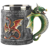 Medieval Dragon Stein