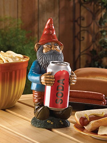 Gnome Beverage Can Holder