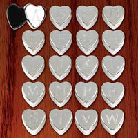 Velvet Lined Monogram Heart Boxes