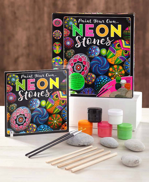 Paint A Neon Stone