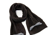 Cable Scarf and Glove Set