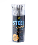 Wide Steel Straws
